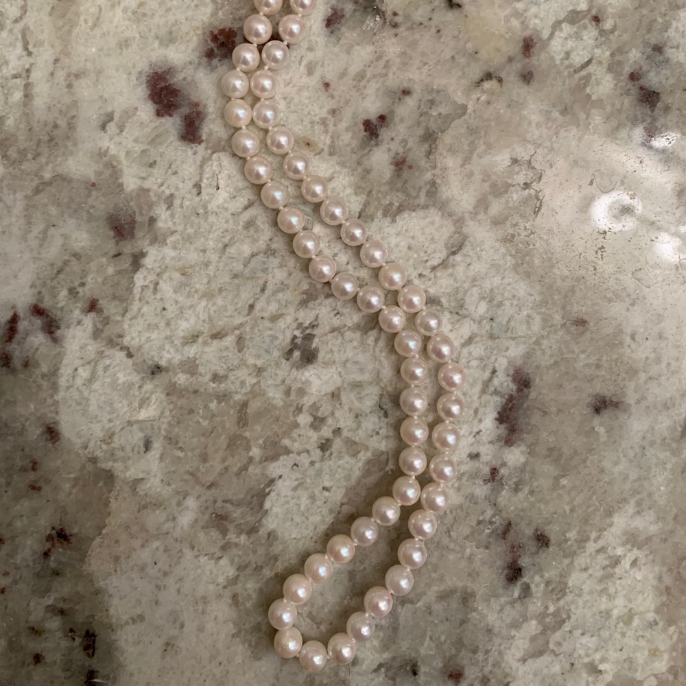 NWT 14k gold and freshwater pearl necklace